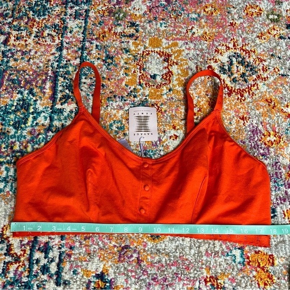 NWT Savage‎ x Fenty Orange Bralette - Picture 12 of 14